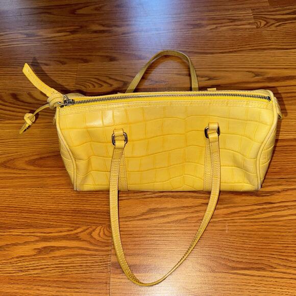 Dooney & Bourke Vintage Crocodile Bayou Collection Shoulder Bag - Picture 1 of 8